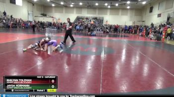 80 lbs Round 1 - Rhilynn Tolzman, Summit Wrestling Academy vs Jayda Hormann, Summit Wrestling Academy