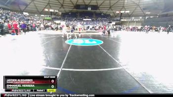 132 lbs Cons. Round 1 - Emmanuel Herrera, Washington vs Jayden Alegarbes, Rainier Junior Wrestling Club