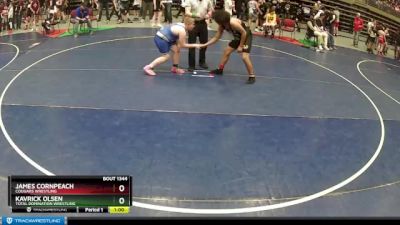 Cons. Round 3 - Kavrick Olsen, Total Domination Wrestling vs James Cornpeach, Cougars Wrestling