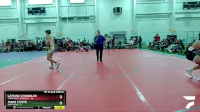 138 lbs Finals (2 Team) - Mars Coste, Ohio Gold vs Lathan Chandler, Team Shutt Dynasty