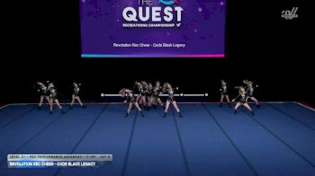 Revolution Rec Cheer - Code Black Legacy [2026 L3.1 - Rec Performance Advanced - 11-18Y Day 2] 2026 The Quest