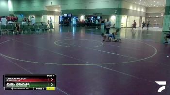 120 lbs Round 3 (6 Team) - Jasiel Gonzalez, Brawlers YoungBucks vs Logan Wilson, Mooresville