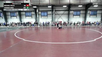 141 lbs Consi Of 8 #1 - Michael Follo, New England College vs Thomas Drea, Centenary
