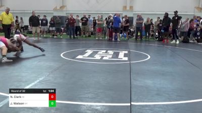 171-E Mats 6-10 10:15am lbs Round Of 32 - Nigil Clark, MI vs John Watson, NY