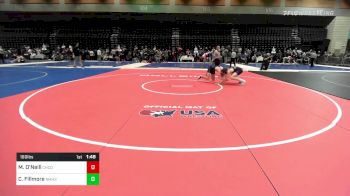 160 lbs Round Of 64 - Macray O'Neill, Churchill County vs Calvin Fillmore, Rocky Mountain