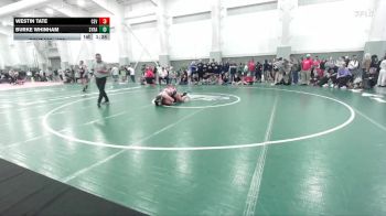 150 lbs Champ. Round 2 - Burke Whinham, Syracuse vs Westin Tate, Cedar Valley