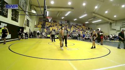 106-B lbs Quarterfinal - Tripp Stanley, Wagoner vs Race Foster, Tahlequah Wrestling Club