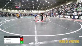 106 lbs Round Of 16 - Ramona Reinitz, Team Aggression vs Bella Coronado, Nevada Elite