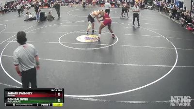 1A/2A 285 Quarterfinal - Jabari Swinney, Marion vs Ben Baldwin, Mid Carolina