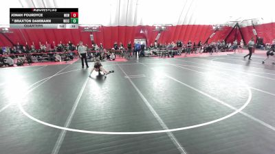 12U Boys - 82 lbs Quarters - Jonah Fourdyce, Moyer Elite Wrestling vs Braxton Dammann, Wisconsin