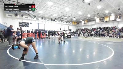 170 lbs Cons. Round 2 - Nicole Chavez, Walnut vs Daniela Tapia, Paramount