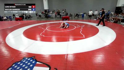 120 lbs Luke Myhan, Tennessee Greco vs Waylon Burress, Missouri