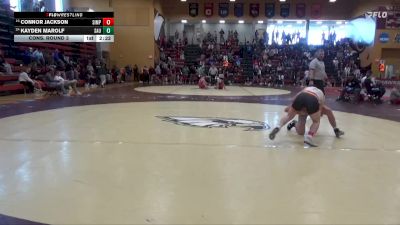 157 lbs Cons. Round 3 - Kayden Marolf, St. Ambrose University vs Connor Jackson, Simpson