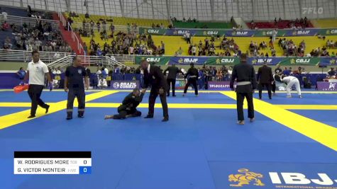 WELLINGTON RODRIGUES MOREIRA vs GLAUBER VICTOR MONTEIRO DA SILVA 2023 Brasileiro Jiu-Jitsu IBJJF