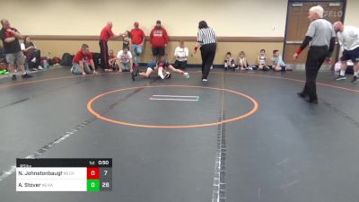 85 lbs Rr Rnd 4 - Nathan Johnstonbaugh, Cumberland Valley K-6 Community vs Adam Stover, KA Cavs K-6 Community