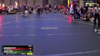 96 lbs Semifinal - Avery Rios, Lions Wrestling Academy vs LeTavion Dack, Shelton Elite