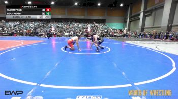 152 lbs Consi Of 16 #2 - Mario Page, Liberty Falcon Wrestling vs Kody Goss, Elko Wrestling Club