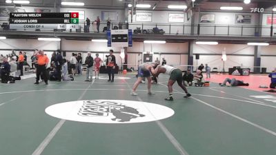 215 lbs Consi Of 4 - Kaydin Welch, Cicero-no.syracuse vs Josiah Lors, William Floyd