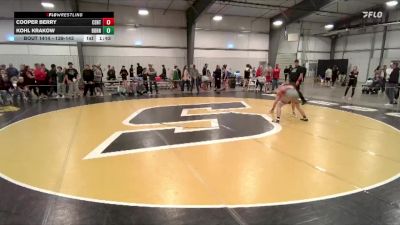 139-143 lbs Round 3 - Kohl Krakow, Burns/Pine Bluffs vs Cooper Berry, Central