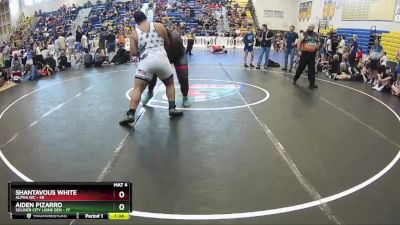 285 lbs Quarters & Wb (16 Team) - Shantavous White, Alpha WC vs Aiden Pizarro, Soldier City Lions Den