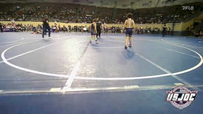 120 lbs Round Of 16 - Caden Russell, Team Tulsa Wrestling Club vs TRAYTON CAREY, Darko Valley Wolfpak