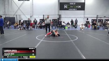 68 lbs Round 2 (4 Team) - Mason Reis, River WC vs Landon Girch, Barn Built Barn Raised