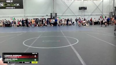 106 lbs Semis (4 Team) - Jordan Segal, Seagull Blue vs Connor Sheridan, Prestige Worldwide