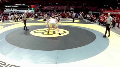 D3-215 lbs Cons. Round 3 - Cass Chiesa, Delta vs Kaden Russell, Dalton