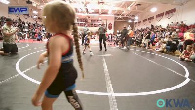 45 lbs Final - Rhett Jenkins, Beggs Youth Wrestling Program vs Aspen Shelton, Team Tulsa Wrestling Club