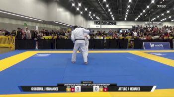 Arturo J. Morales vs Christian J. Hernandez 2025 World Master IBJJF Jiu-Jitsu Championship