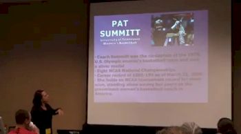 Alison Arnold's 7 Qualitites to Legendary Coaches part 2: Pat Summitt