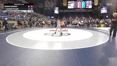106 lbs Champ. Rd Of 64 - Mason Enquist, CO vs Colton Wyller, IL