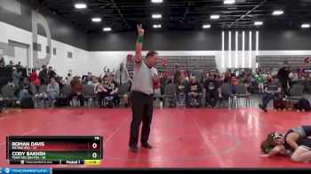 70 lbs Round 1 (8 Team) - Cody Bakhsh, Team 922 (OH-PA) vs Roman Davis, M2 RED (PA)