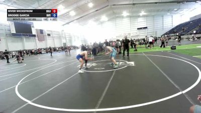 157 kg Quarterfinal - River Wickstrom, Dolores Bears vs Brodee Garcia, Bayer Trained