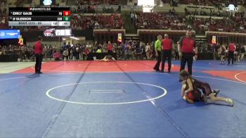 69 lbs 5th Place Match - Jj Glennon, Billings Wrestling Club vs Emily Gaub, Project Wrestling