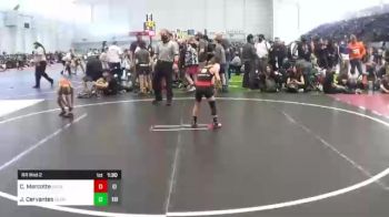 52 lbs Rr Rnd 2 - Cael Marcotte, Socal Grappling Club vs Joseph Cervantes, Dethrone