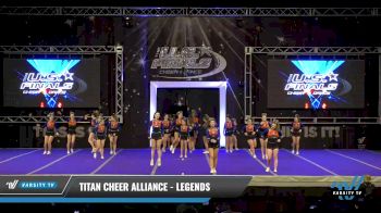 Titan Cheer Alliance - Legends [2021 L4 Performance Recreation - 8-18 Years Old (NON) - Large Day 1] 2021 The U.S. Finals: Ocean City