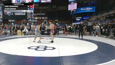 165 lbs Cons. Sub-rd Of 64 - Gabe Hernandez, Pennsylvania vs Aydan Groom, Iowa