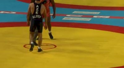 74 lbs semi-finals Jordan Burroughs USA vs. Ashraf Aliyev AZE