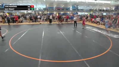 157 lbs Champ. Round 2 - Dax Fegley, Unattached vs Luke Manghisi, Unattached