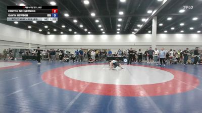 138 lbs Cons. Sub-semis - Colton Schmiesing vs Gavin Newton, Roundtree Wrestling Academy