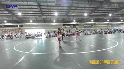 100 lbs Rr Rnd 1 - Chanlee McKinney, Woodland Wrestling Club vs Kiyana Trout, Nebraska Elite