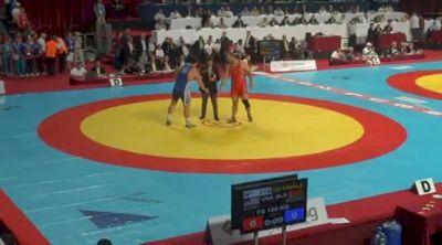 120 lbs semi-finals Tervel Dlagnev USA vs. Alexei Shemarov Bulgaria