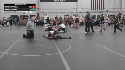 72 lbs Round 3 (6 Team) - Kenneth Hall, Diamond State Inferno vs Dom Antonelli, PA Gold