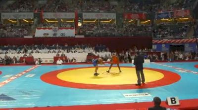 74 lbs finals Jordan Burroughs USA vs. Sadegh Goudarzi Iran