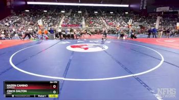 3A-175 lbs Quarterfinal - Cinch Dalton, Cody vs Hazen Camino, Buffalo