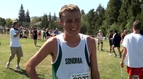 Alex Conner, 1st place, Varsity Boys at the 2011 DLS-CHS Nike Invitational