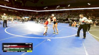 190 Class 1 lbs Quarterfinal - Kayleen Gariepy, Sherwood vs Brooklyenn Rader-johnson, Kirksville