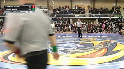114 lbs Semifinal - Allison Patten, Pilgrim vs Addie Smith, Vergennes