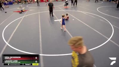 47-51 lbs Cons. Semi - Veda Seckerson, Minnesota vs Lennon Lund, Hastings Wrestling Club